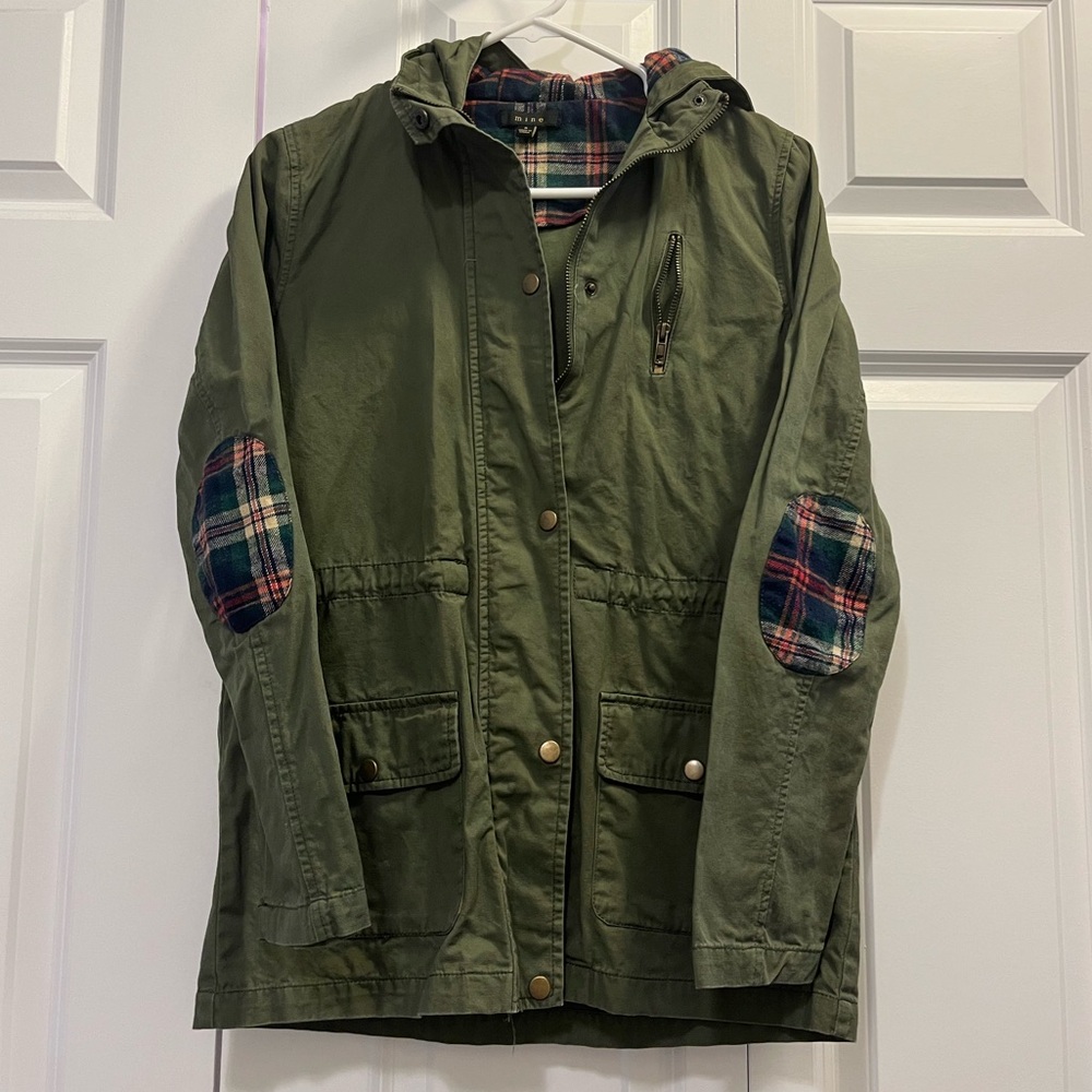 Like new Mine hooded utility coat